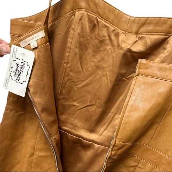 Skies Are Blue Faux Leather Mini Tank Western Party Sundress - Picture 5 of 7